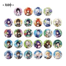 画像1: 【原神 15pt】原神　周年お祝い　缶バッジ (1)