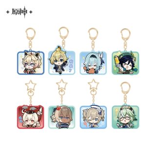 原神 璃月 香菱 CICF×AGFアクリルキーホルダー ポップマート レア品 原神 キーホルダー 公式正規品一覧 ｜ HAKUTEA