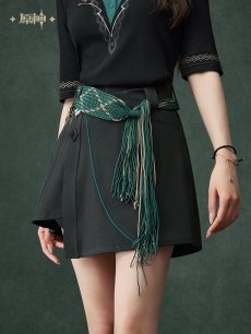 画像1: 【原神 329pt】原神　アルハイゼンイメージ　スカートパンツ　特典アクスタ付き【期間限定】【予約10月中旬】 (1)