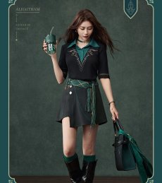 画像9: 【原神 329pt】原神　アルハイゼンイメージ　スカートパンツ　特典アクスタ付き【期間限定】【予約10月中旬】 (9)