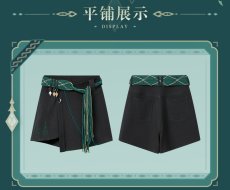 画像13: 【原神 329pt】原神　アルハイゼンイメージ　スカートパンツ　特典アクスタ付き【期間限定】【予約10月中旬】 (13)