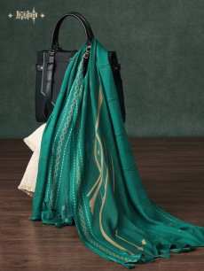 画像1: 【原神 149pt】原神　アルハイゼンイメージ　ショール　特典アクスタ付き【予約10月中旬】 (1)