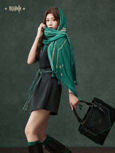 画像5: 【原神 149pt】原神　アルハイゼンイメージ　ショール　特典アクスタ付き【予約10月中旬】 (5)