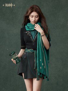 画像6: 【原神 149pt】原神　アルハイゼンイメージ　ショール　特典アクスタ付き【予約10月中旬】 (6)