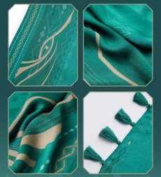 画像10: 【原神 149pt】原神　アルハイゼンイメージ　ショール　特典アクスタ付き【予約10月中旬】 (10)