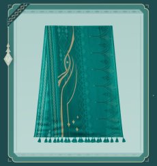 画像11: 【原神 149pt】原神　アルハイゼンイメージ　ショール　特典アクスタ付き【予約10月中旬】 (11)