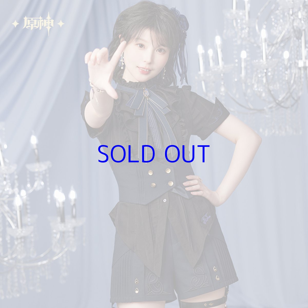 画像6: 【原神 249pt】原神　フリーナイメージ　半袖シャツ　特典アクスタ付き (6)