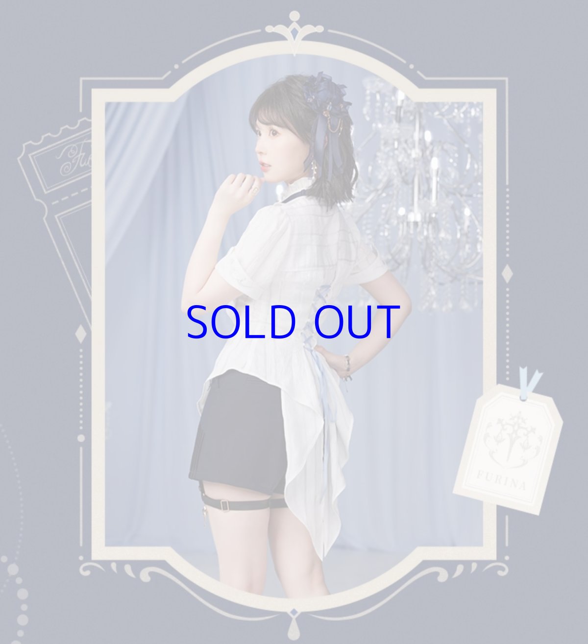 画像7: 【原神 249pt】原神　フリーナイメージ　半袖シャツ　特典アクスタ付き (7)