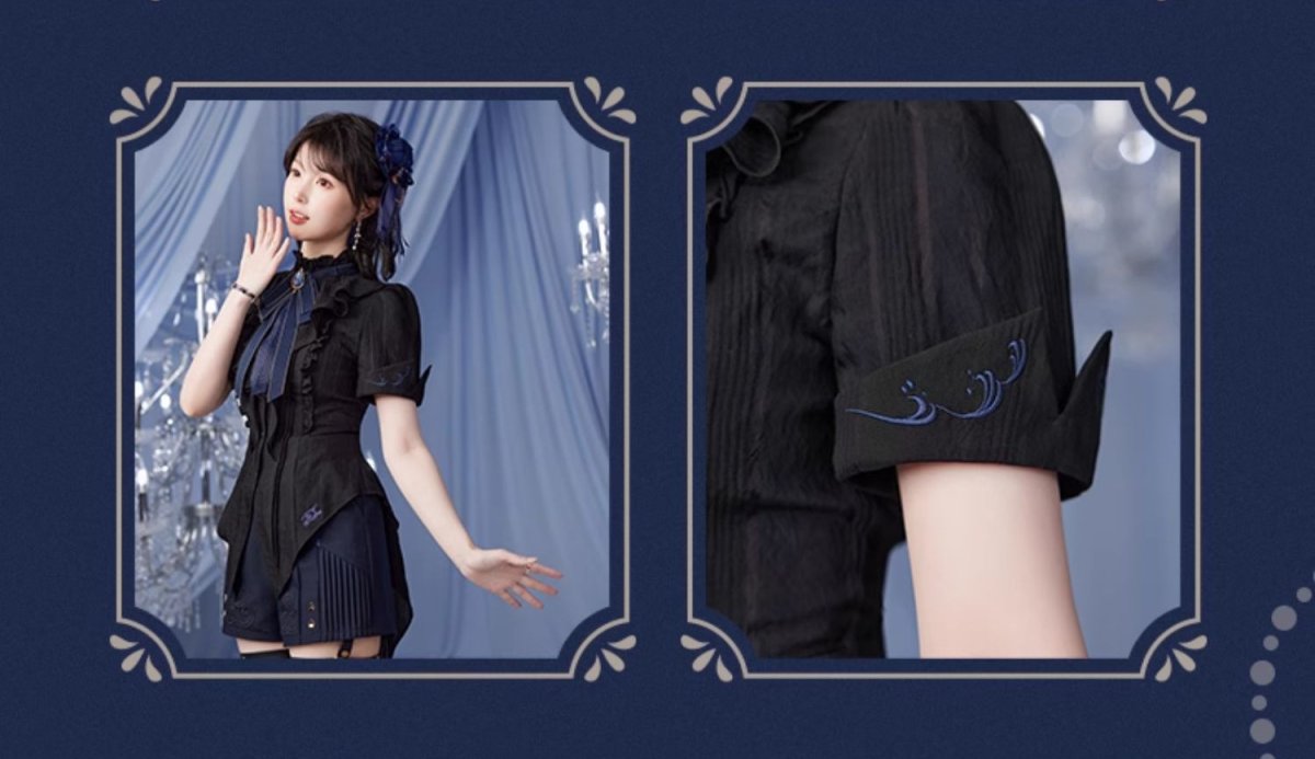 画像14: 原神　フリーナイメージ　半袖シャツ　特典アクスタ付き (14)