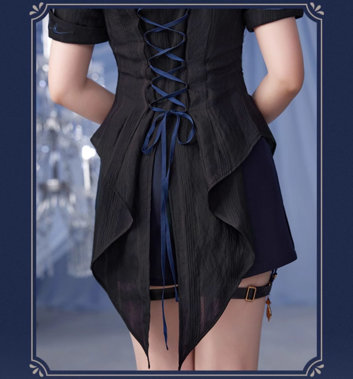 画像15: 原神　フリーナイメージ　半袖シャツ　特典アクスタ付き (15)