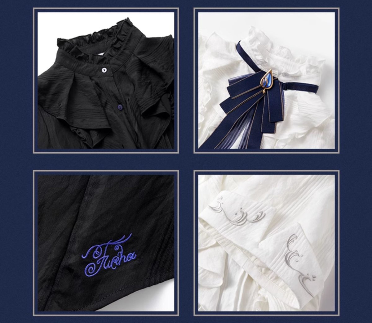 画像16: 原神　フリーナイメージ　半袖シャツ　特典アクスタ付き (16)