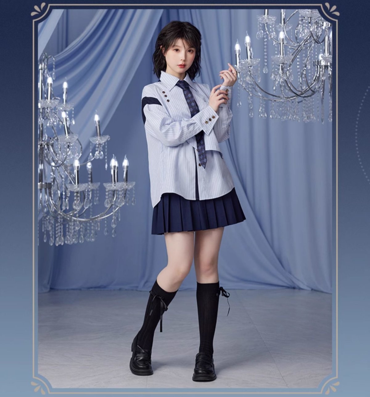 画像9: 原神　フリーナイメージ　シャツ　特典アクスタ付き (9)