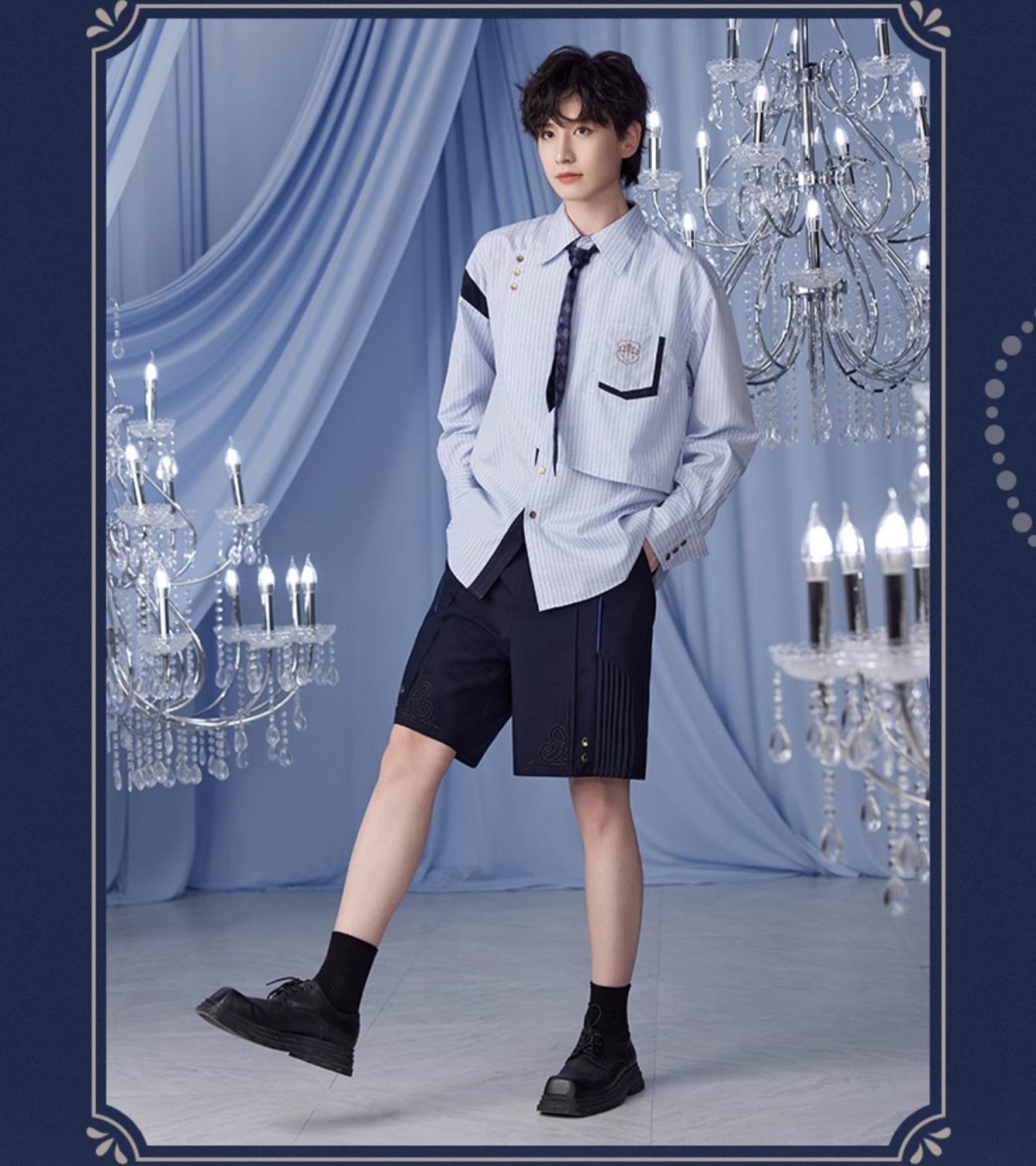 画像13: 原神　フリーナイメージ　シャツ　特典アクスタ付き (13)