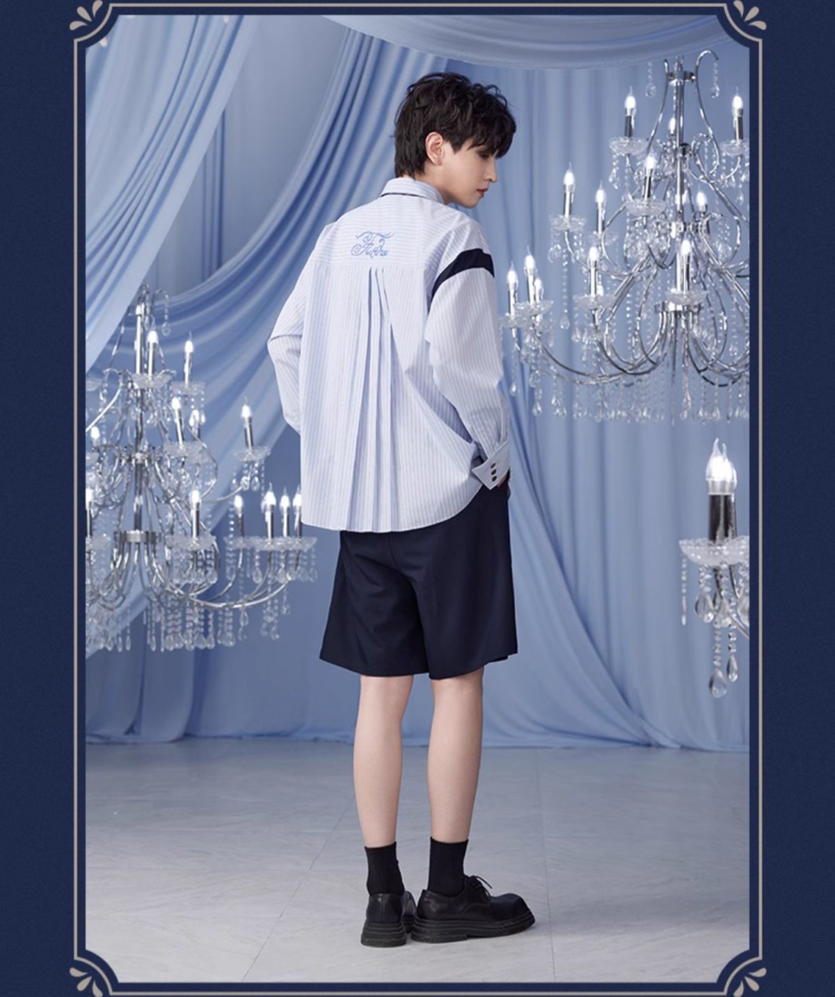 画像15: 原神　フリーナイメージ　シャツ　特典アクスタ付き (15)