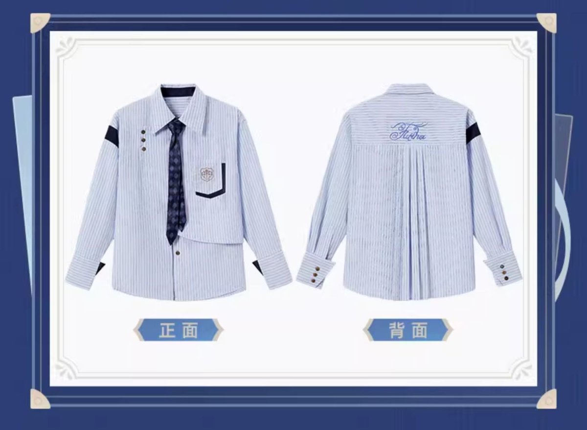 画像17: 原神　フリーナイメージ　シャツ　特典アクスタ付き (17)