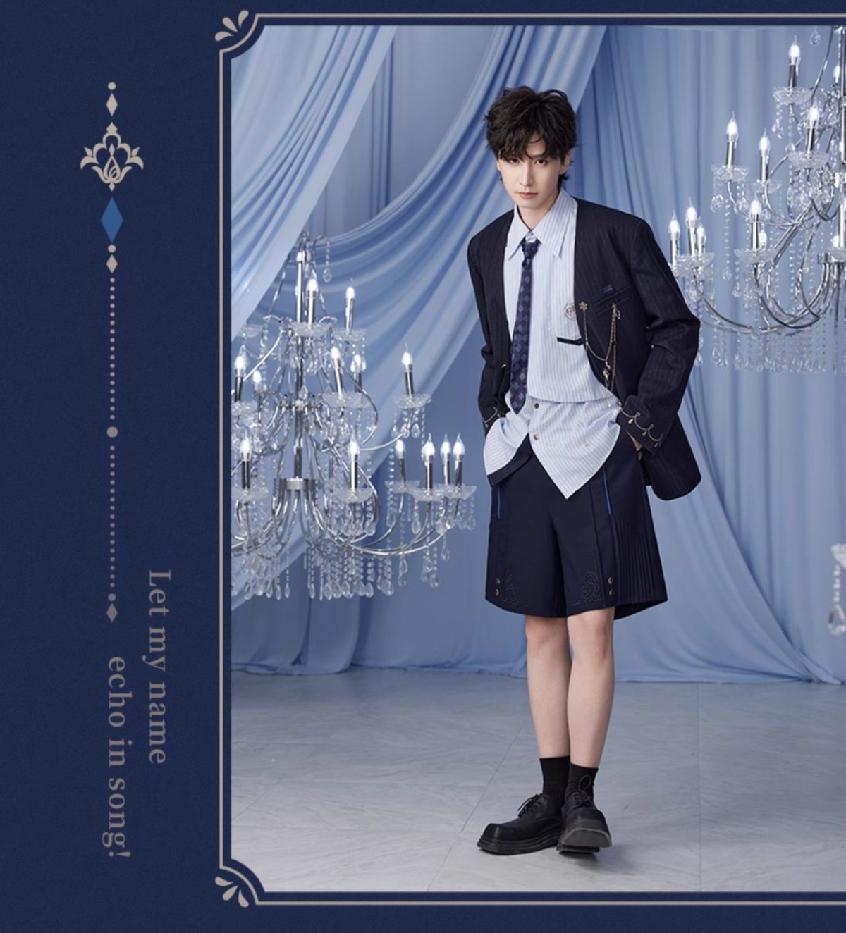 画像8: 【原神 279pt】原神　フリーナイメージ　ショートパンツ　特典アクスタ付き (8)