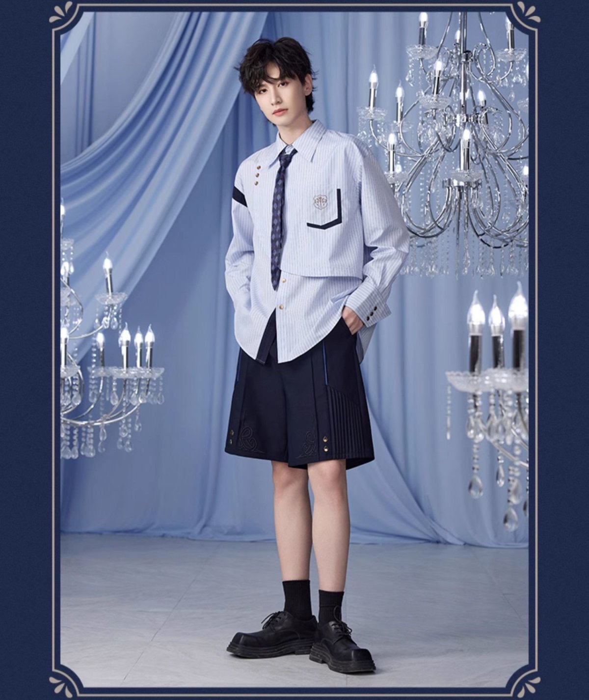 画像10: 【原神 279pt】原神　フリーナイメージ　ショートパンツ　特典アクスタ付き (10)