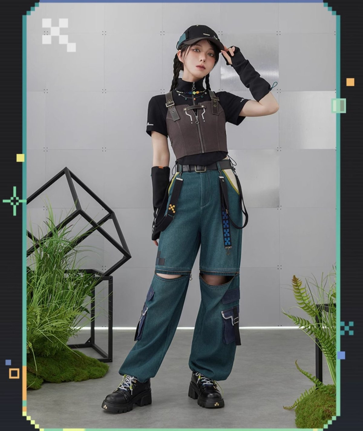 画像14: 原神　キィニチイメージ　ショートベスト　特典アクスタ付き (14)