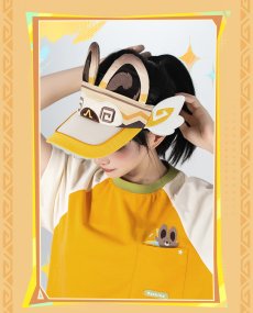 画像7: 【原神 129pt】原神　万火と山麓　カチーナ　イメージサンバイザー【予約10月下旬】 (7)