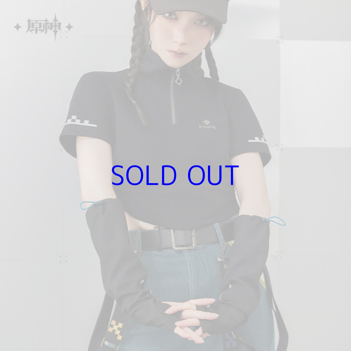 画像3: 原神　キィニチイメージ　Tシャツ　特典アクスタ付き (3)