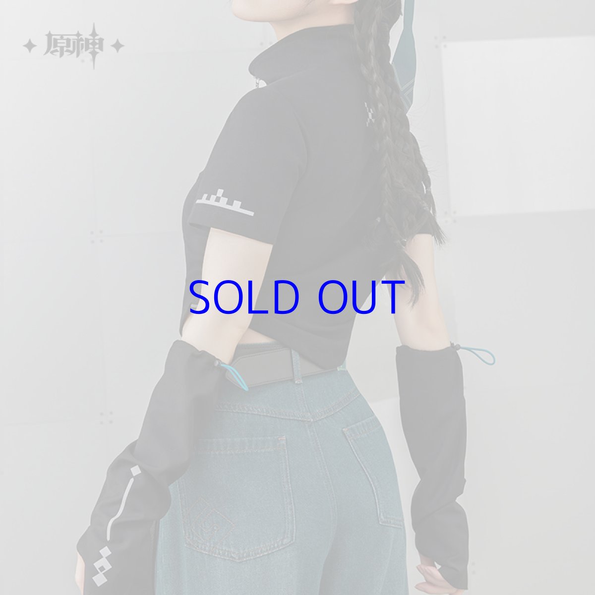 画像4: 原神　キィニチイメージ　Tシャツ　特典アクスタ付き (4)