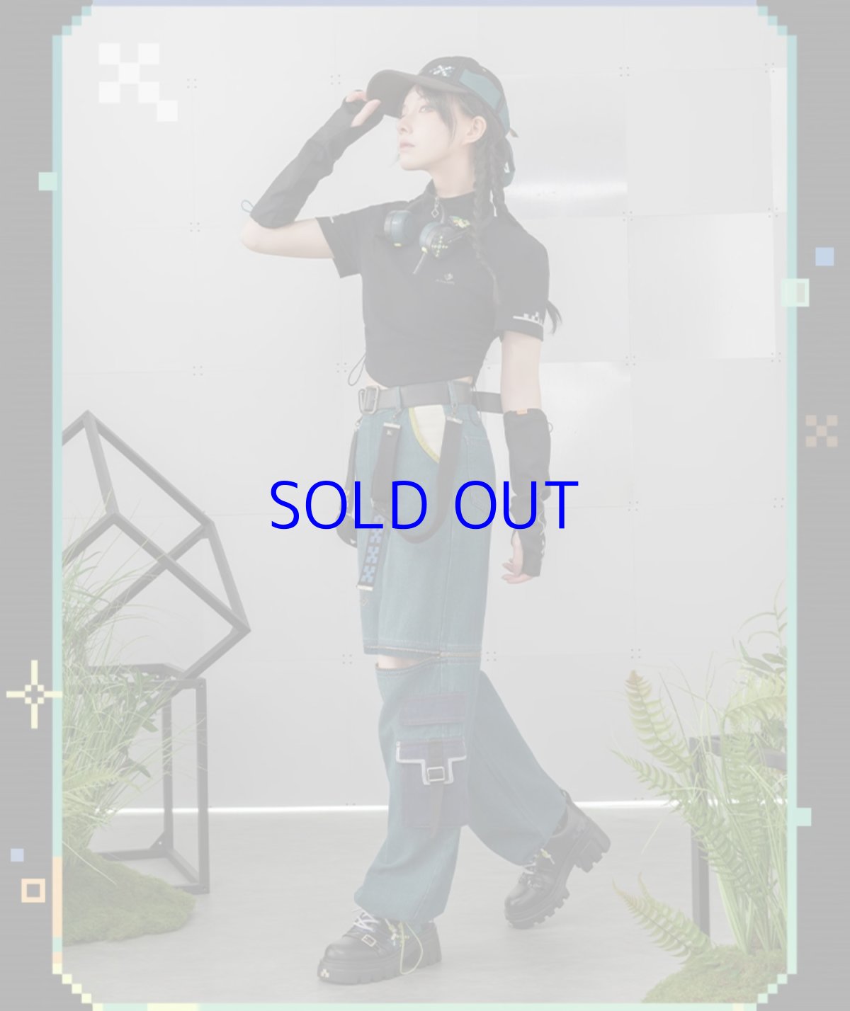 画像10: 原神　キィニチイメージ　Tシャツ　特典アクスタ付き (10)