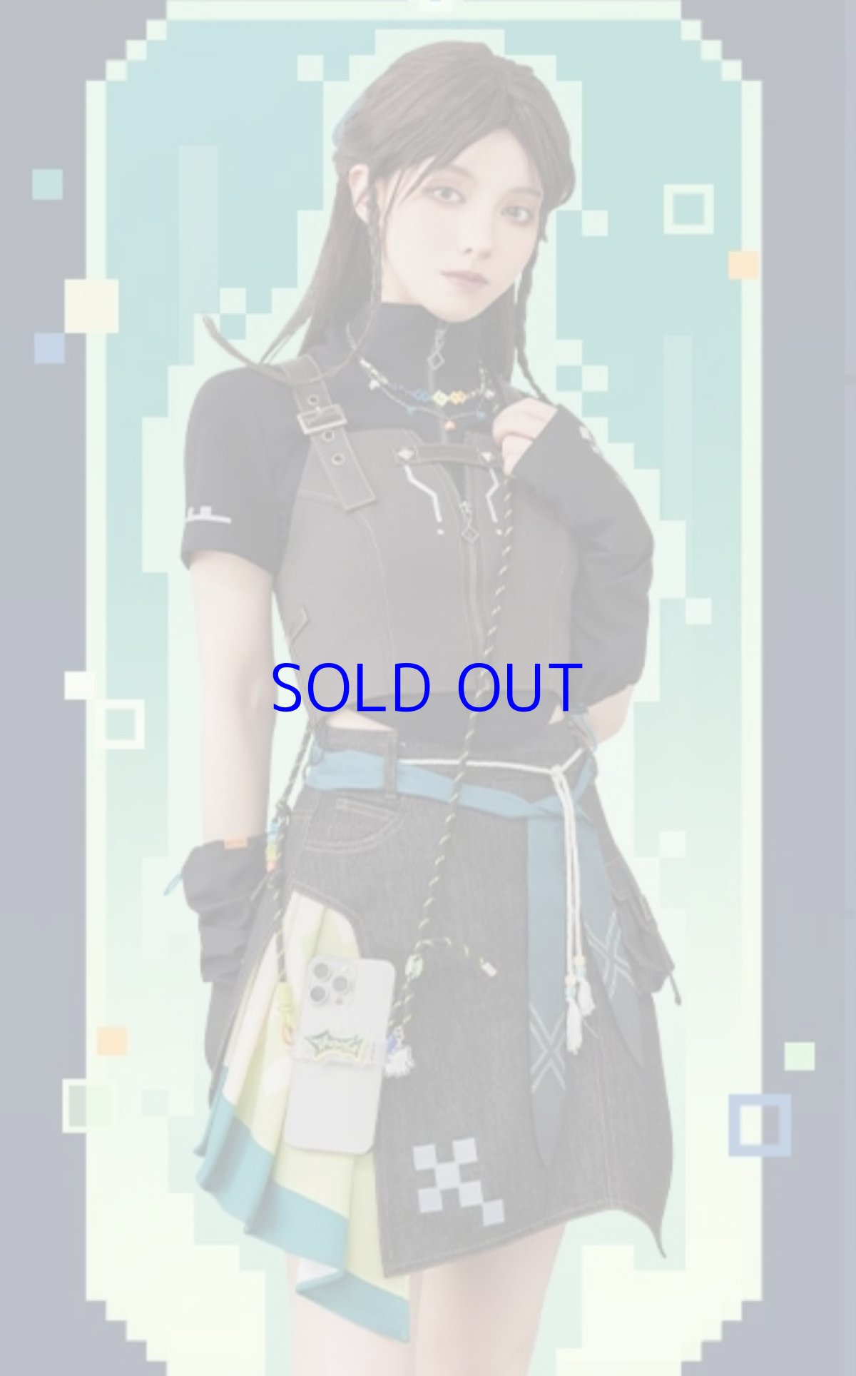 画像8: 原神　キィニチイメージ　Tシャツ　特典アクスタ付き (8)