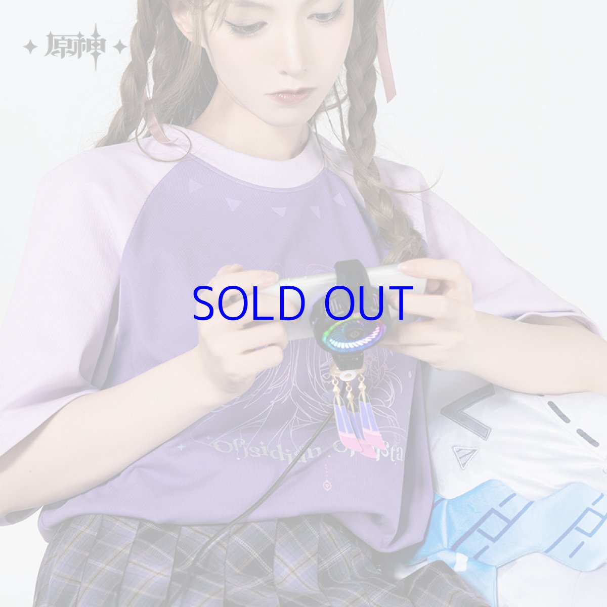 画像3: 原神 万火と山麓 シトラリ イメージスマホ冷却ファン (3)