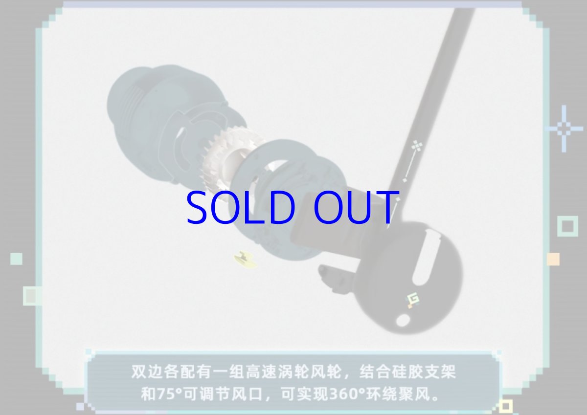 画像11: 【原神 199pt】原神　キィニチイメージ　首掛け扇風機【特殊航空便、船便】 (11)