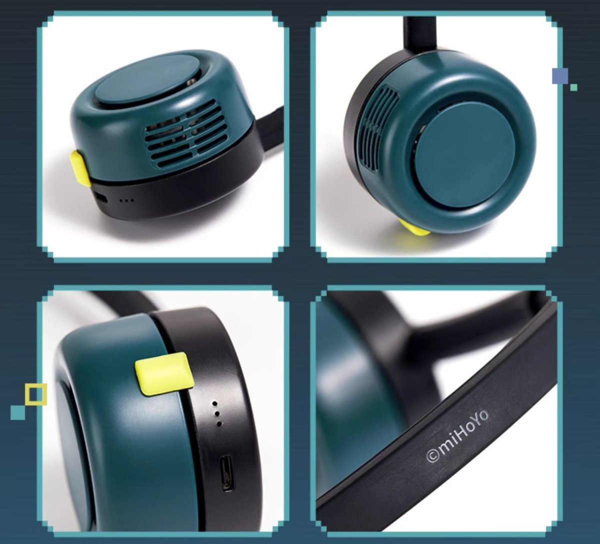 画像10: 原神　キィニチイメージ　首掛け扇風機【特殊航空便、船便】 (10)