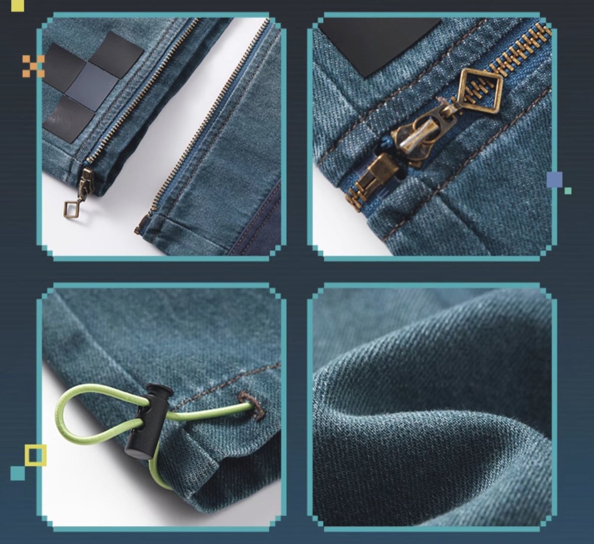 画像17: 原神　キィニチイメージ　2WAYパンツ　特典アクスタ付き (17)