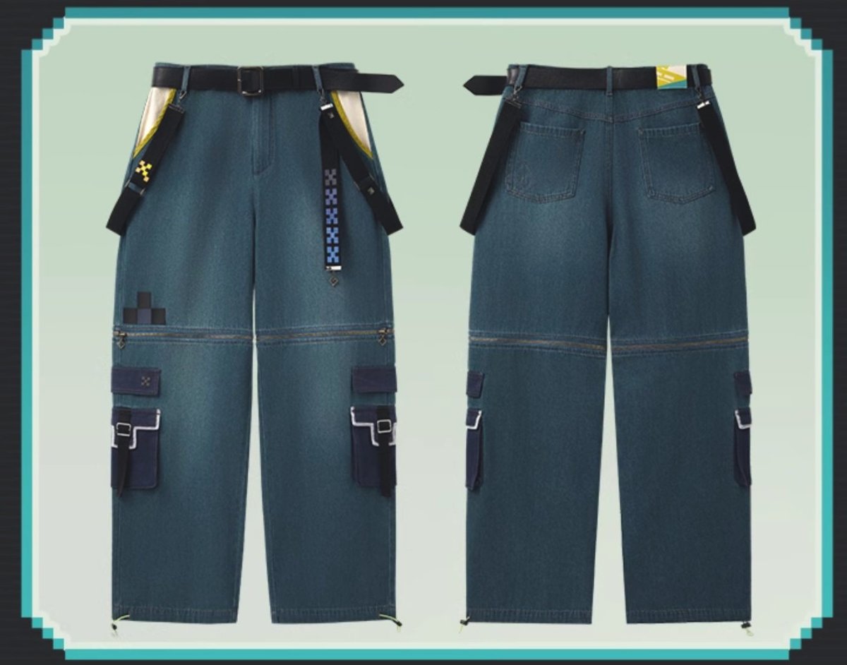 画像19: 原神　キィニチイメージ　2WAYパンツ　特典アクスタ付き (19)