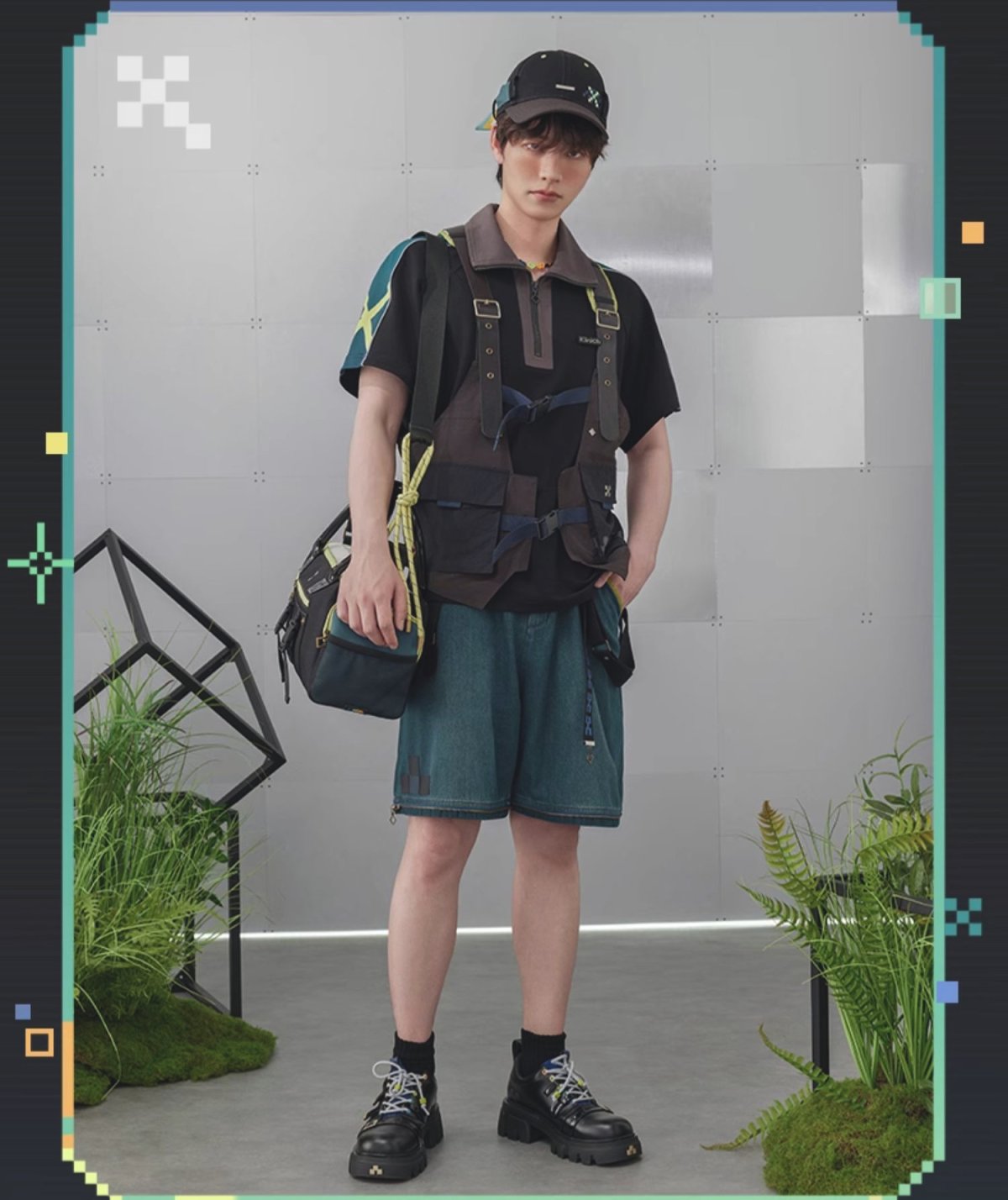 画像10: 原神　キィニチイメージ　2WAYパンツ　特典アクスタ付き (10)