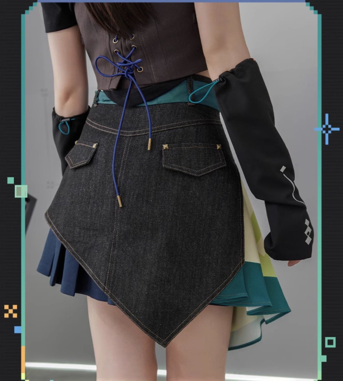 画像13: 原神　キィニチイメージ　スカート　特典アクスタ付き (13)