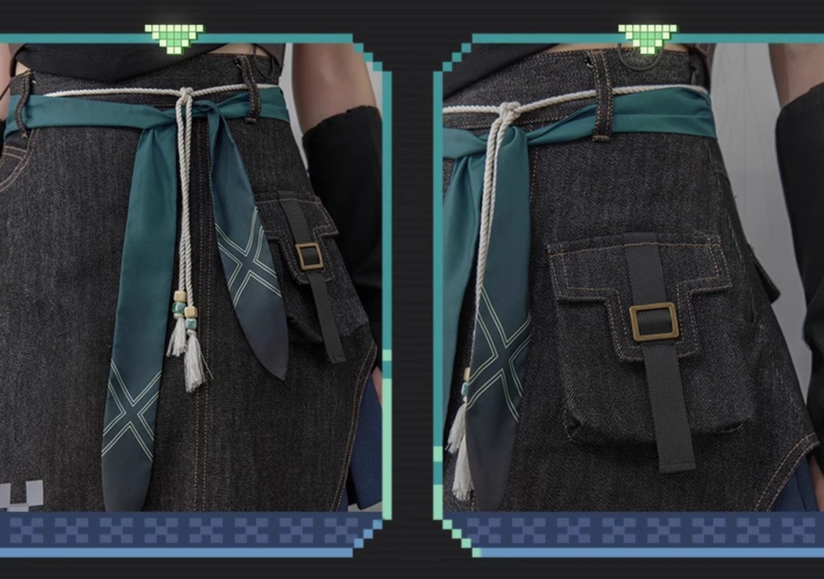 画像14: 原神　キィニチイメージ　スカート　特典アクスタ付き (14)