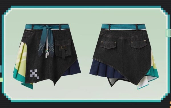 原神 キィニチ スカート XL 原神 キィニチイメージ スカート 特典アクスタ付き - HAKUTEA