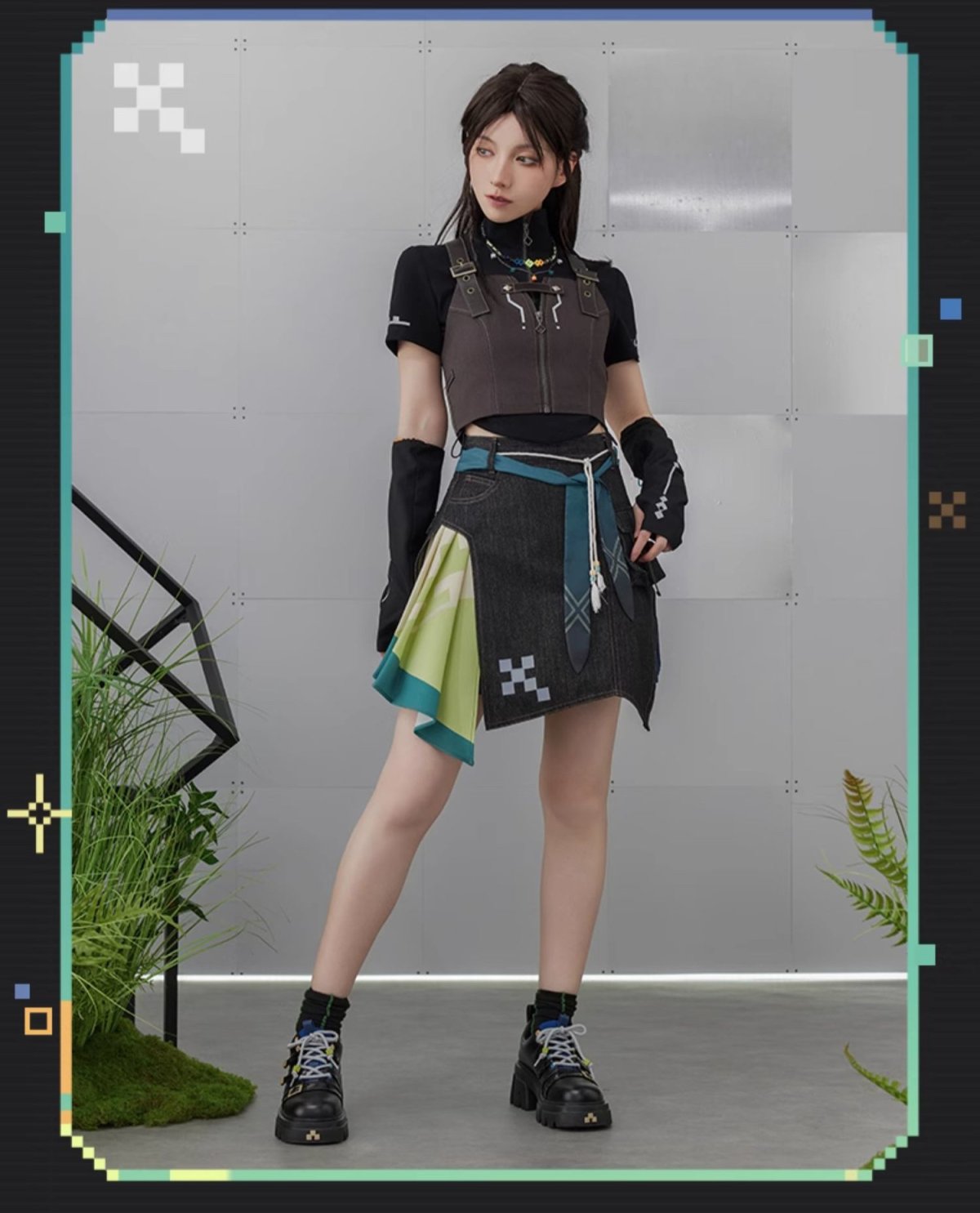 画像9: 原神　キィニチイメージ　スカート　特典アクスタ付き (9)