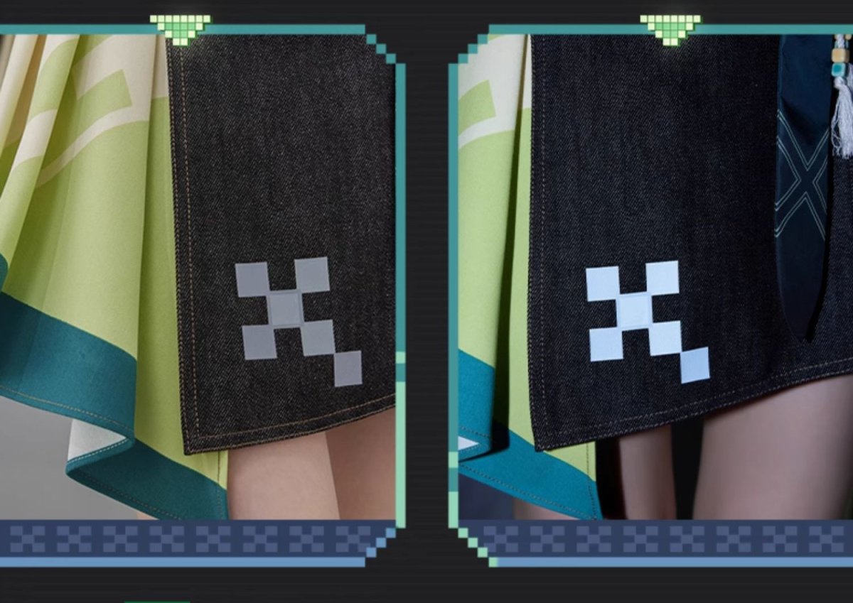 画像15: 原神　キィニチイメージ　スカート　特典アクスタ付き (15)