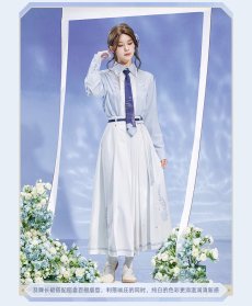画像9: 【原神 329pt】原神　神里綾人イメージ　スカート　特典アクスタ付き【予約2026年1月上旬】 (9)