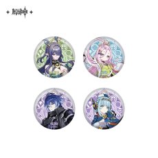 画像1: 【原神 12pt】原神　ナド・クライシリーズ　缶バッジ (1)