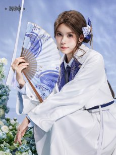 画像4: 【原神 119pt】原神　神里綾人イメージ　扇子【予約12月下旬】 (4)