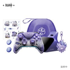 画像1: 【原神 899pt】原神　FlyDigi APEX5　スカークモチーフ　コントローラー&充電用ドックセット【特殊航空便、船便】【予約2026年2月中旬】 (1)