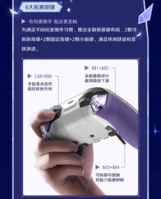 画像10: 【原神 749pt】原神　FlyDigi APEX5　スカークモチーフ　コントローラー【特殊航空便、船便】【予約2026年2月中旬】 (10)