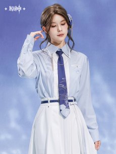 画像4: 【原神 299pt】原神　神里綾人イメージ　シャツ　特典アクスタ付き【予約2026年1月上旬】 (4)