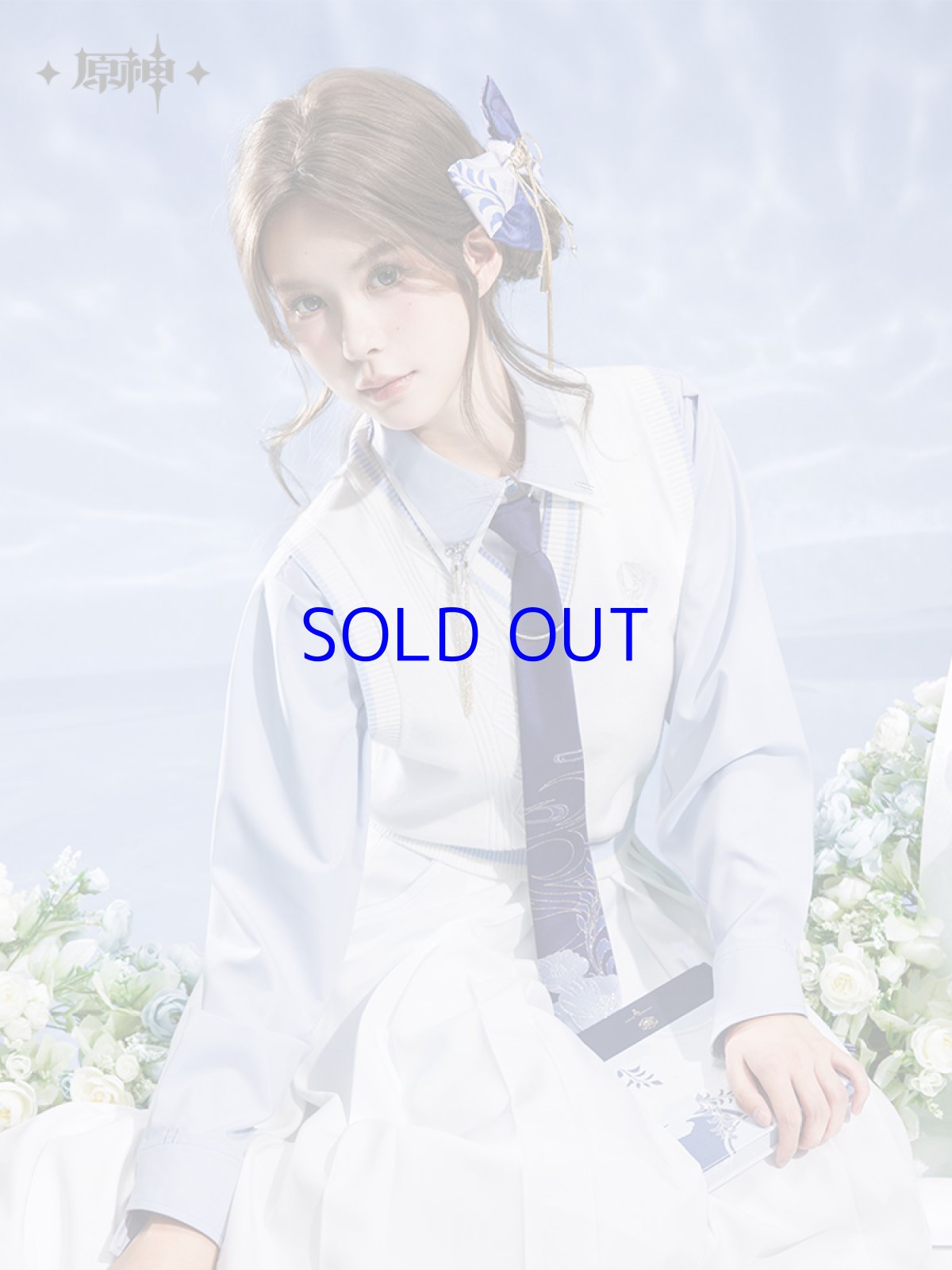 画像5: 【原神 299pt】原神　神里綾人イメージ　シャツ　特典アクスタ付き【予約2026年1月上旬】 (5)