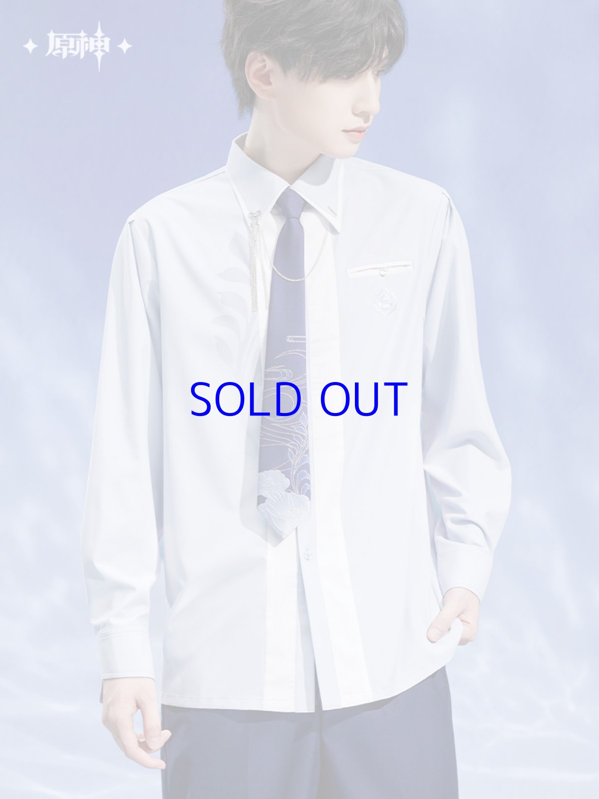 画像6: 【原神 299pt】原神　神里綾人イメージ　シャツ　特典アクスタ付き【予約2026年1月上旬】 (6)