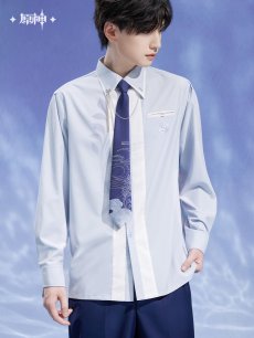 画像6: 【原神 299pt】原神　神里綾人イメージ　シャツ　特典アクスタ付き【予約2026年1月上旬】 (6)