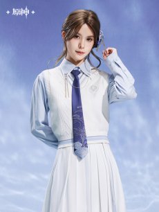 画像1: 【原神 199pt】原神　神里綾人イメージ　ショートニットベスト　特典アクスタ付き【予約2026年1月上旬】 (1)