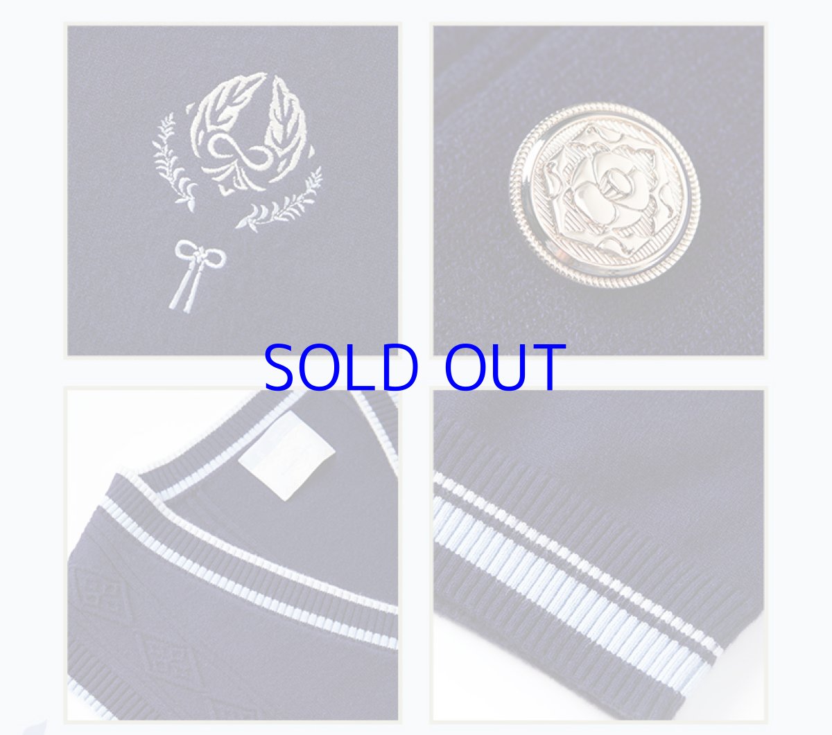 画像7: 【原神 199pt】原神　神里綾人イメージ　ニットベスト　特典アクスタ付き【予約2026年1月上旬】 (7)