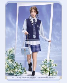画像6: 【原神 199pt】原神　神里綾人イメージ　ニットベスト　特典アクスタ付き【予約2026年1月上旬】 (6)